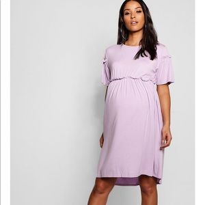 Never used lavender maternity dress! Super soft